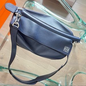 LOEWE
Puzzle Small Leather Top-Handle Bag